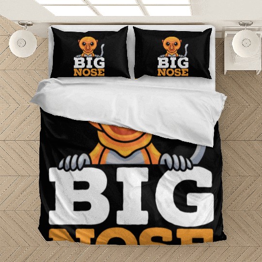 Big Nose Proboscis Monkey Ape Wildlife Zookeeper Bedding Sets