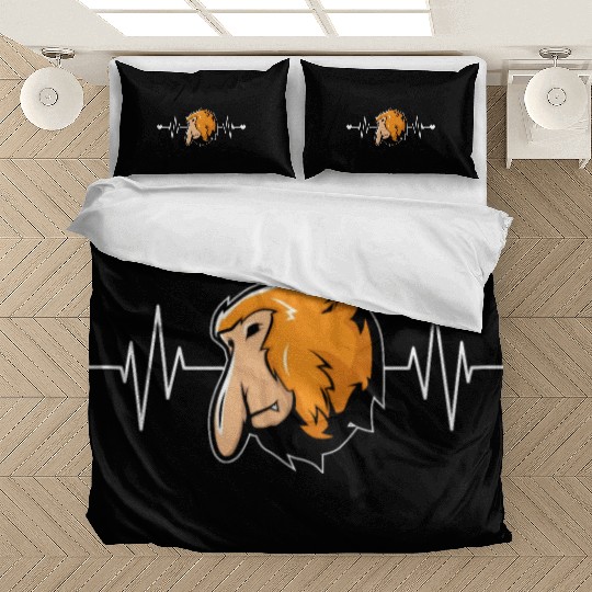 Proboscis Monkey Heartbeat Ape Wildlife Zookeeper Bedding Sets