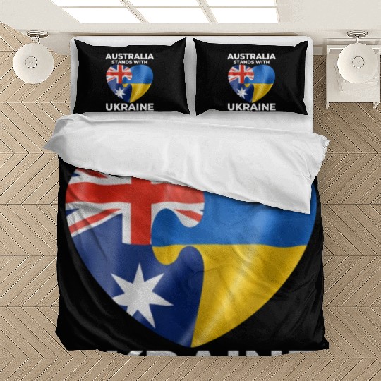 Australia stands with Ukraine Bedding Sets