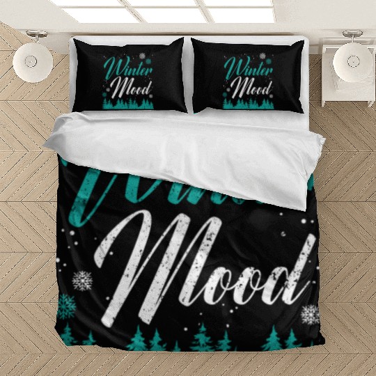 Winter Mood Snow Snowy Climate Winter Season Bedding Sets