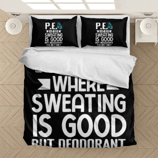 PE Teacher Education Gym Physical Education Bedding Sets