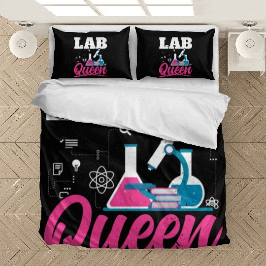 Lab Queen Biologist Science Teacher Biology Major Bedding Sets