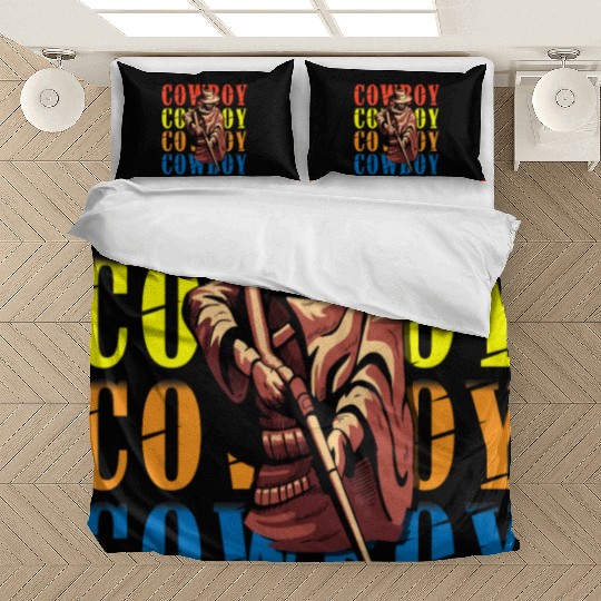 Cowboy Marksman Sheriff Star Wild West Bedding Sets