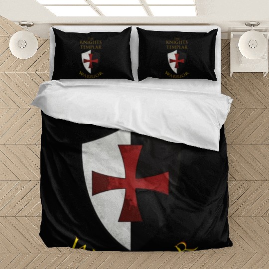 Knights Templar Christian Religious Warrior Oath Bedding Sets