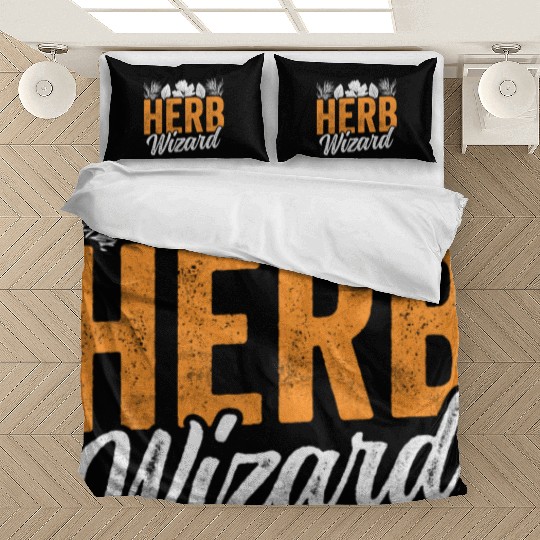 Herbs Wizard Herbalist Herbalism Gardening Herb Bedding Sets