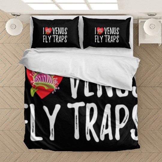 I Love Venus Flytrap Carnivorous Bite Me Bedding Sets