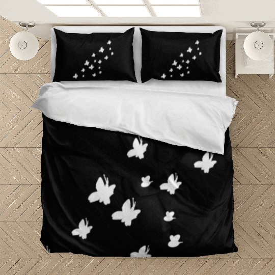 symbols butterflies bees nature flying Bedding Sets