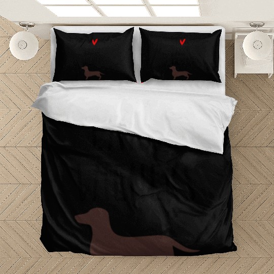 I Love Large Wieners Bedding Sets