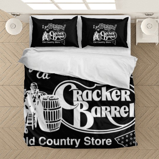 i got pegged at cracker barrel old country store Bedding Sets