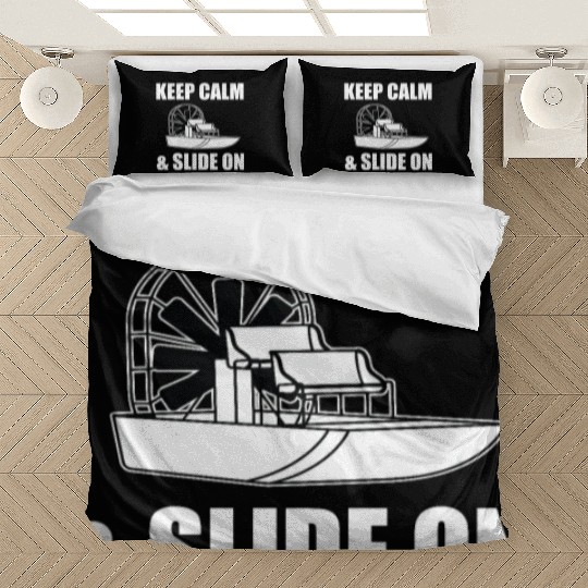 Cool Airboat Racer Outfit Bedding Sets