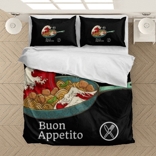 Spaghetti Bolognese - Italian Noodles - Japanese R Bedding Sets