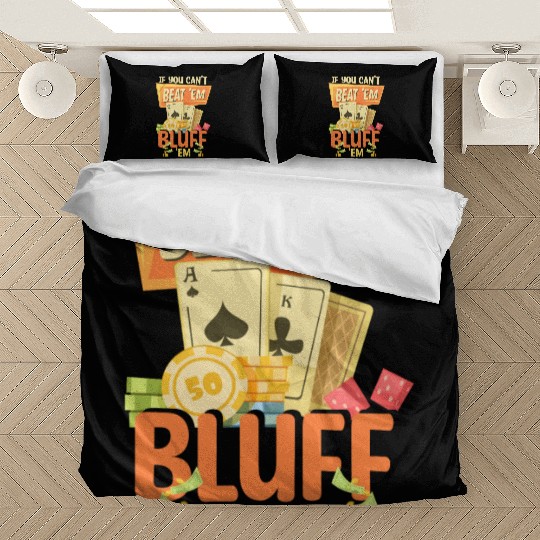 Card Game Royal Flush Ace Bedding Sets