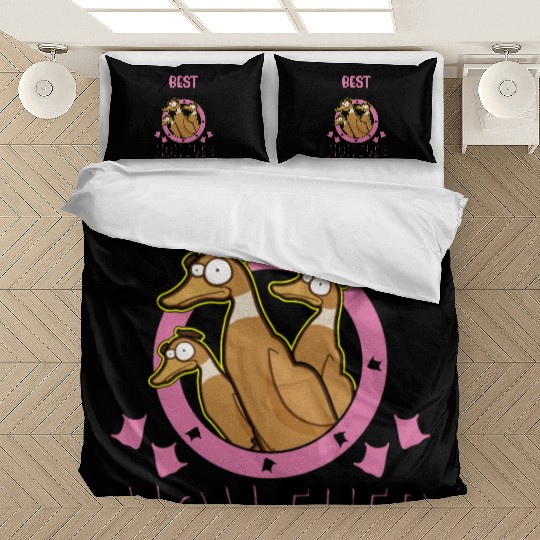 Best Running Duck Mom Ever Bedding Sets