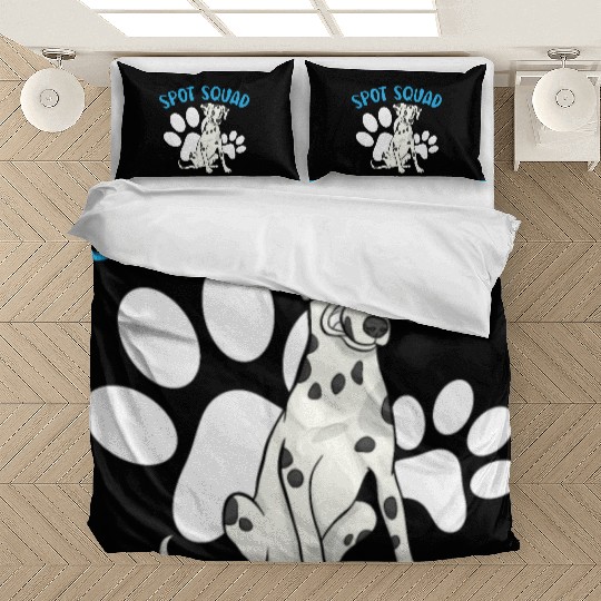 Spot Squad Paw Love Puppy Breeder Dalmatian Dog Bedding Sets