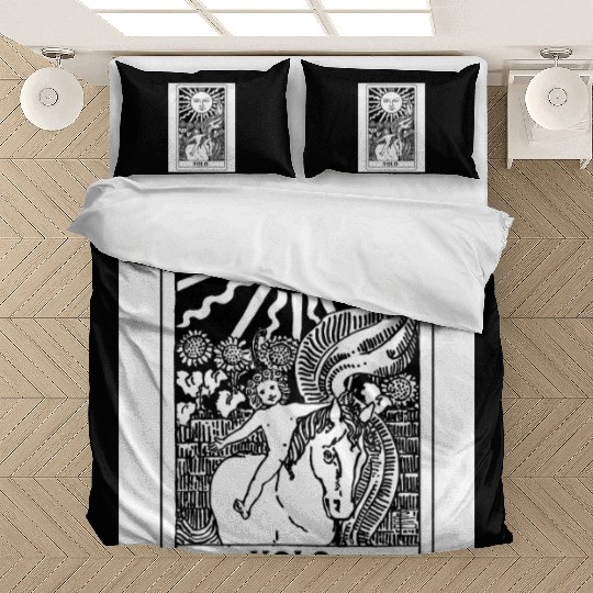 You Only Live Once Sun Tarot Card Parody Bedding Sets
