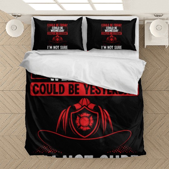 Night Shift Firefighter Volunteer Fire Mask Hose Bedding Sets