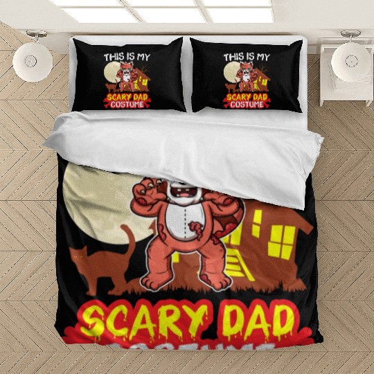This Is My Scary Dad Costume Funny Halloween Bedding Sets
