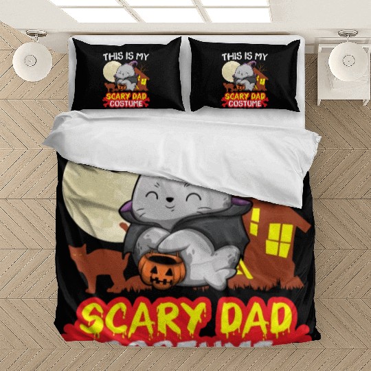 This Is My Scary Dad Costume Funny Halloween Bedding Sets