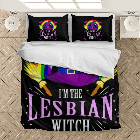 I m The Lesbian Witch For Halloween New Bedding Sets
