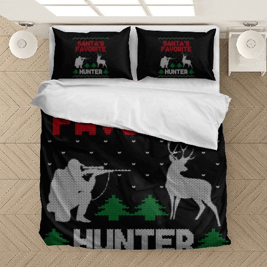 Buck Deer Hunting Hunter Christmas Bedding Sets