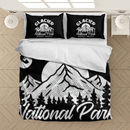 Glacier National Park Reserve Protect Bedding Sets