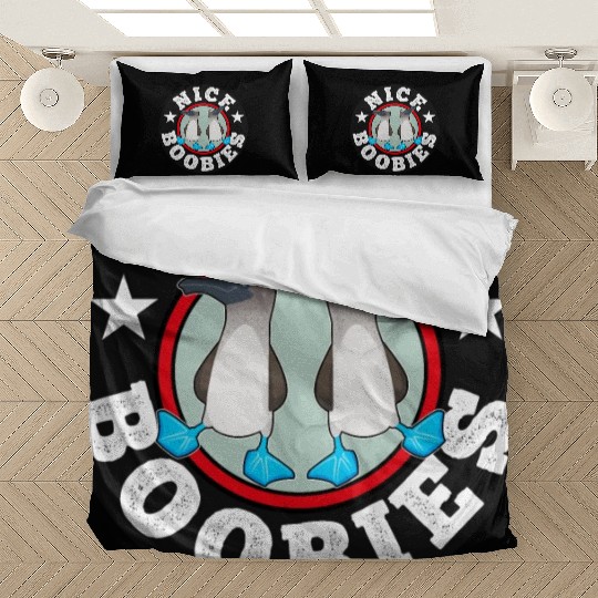 Blue Footed Booby Bird Funny Gift Bedding Sets