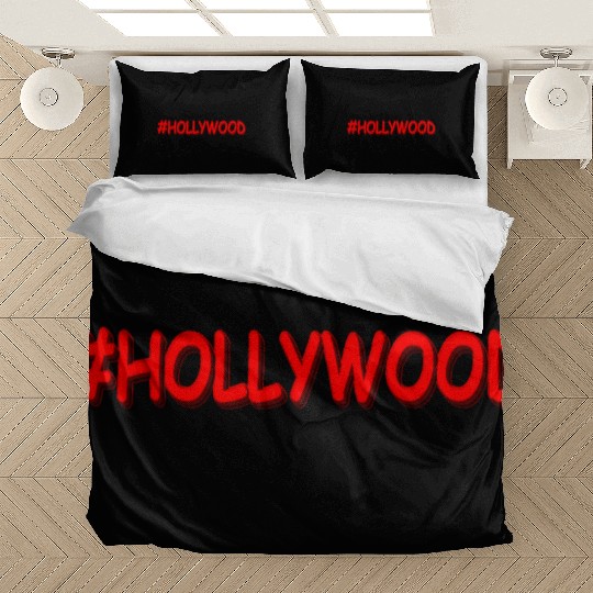 "#HOLLYWOOD" Cute Design. Buy Now Bedding Sets
