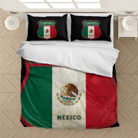Tlalnepantla Mexico crest design Bedding Sets