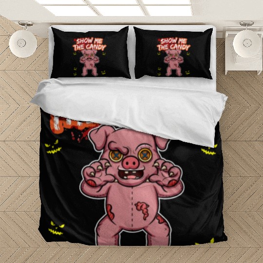 Show Me The Candy Halloween Costume Trick Or Treat Bedding Sets