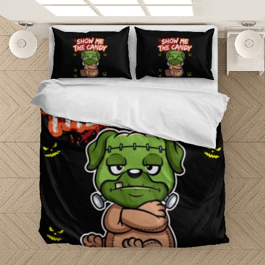 Show Me The Candy Halloween Costume Trick Or Treat Bedding Sets