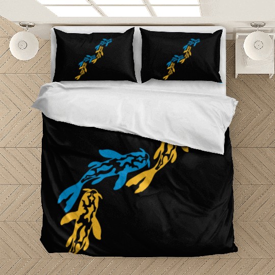 colorful koi fish nishikigoi Bedding Sets