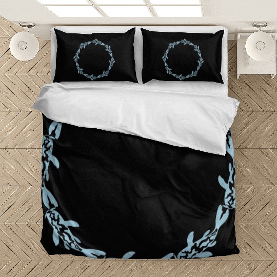 swimming koi fish nishikigoi Bedding Sets