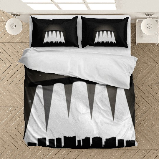 Black Triangle, Phoenix Lights Bedding Sets