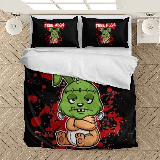 Free Hugs Halloween Sarcasm Scary Creepy Costume Bedding Sets
