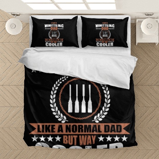 Funny Whittler Dad For Men Bedding Sets