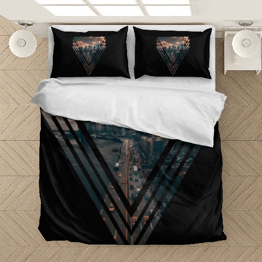 Manhattan in Triangle Bedding Sets