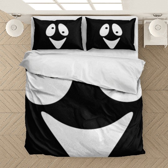 Halloween Scary Ghost Face Costume Bedding Sets