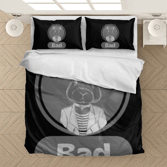 Punk rock bunny Bedding Sets