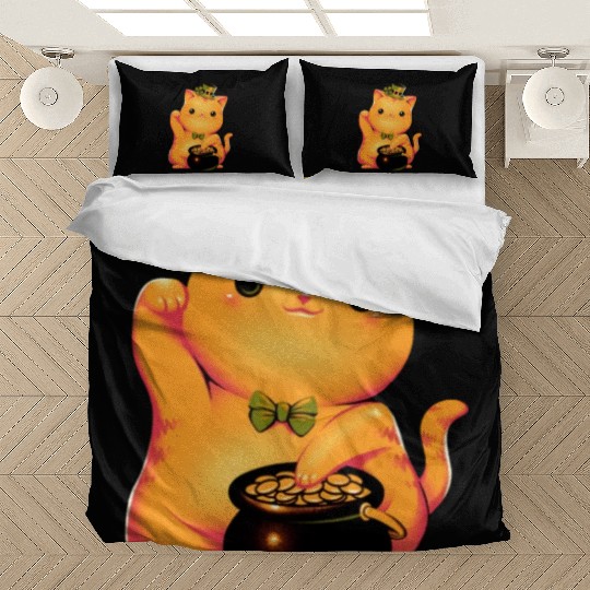 cat Irish Lucky Cat Bedding Sets