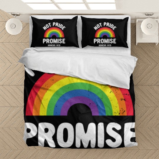 Not Pride Promise Lgbt Christian Men Women Pride Bedding Sets