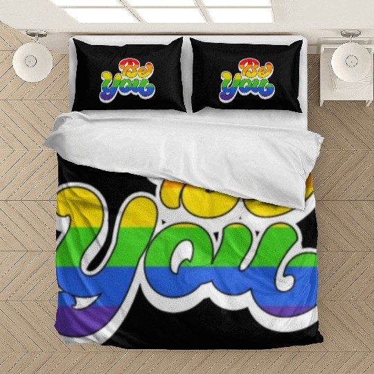 Be You, LGBT Rainbow Bedding Sets