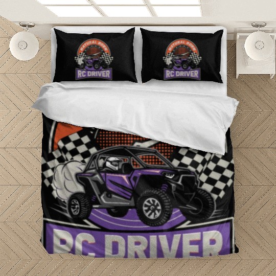 Natural Born RC car Driver Racer Remote Controlled Bedding Sets