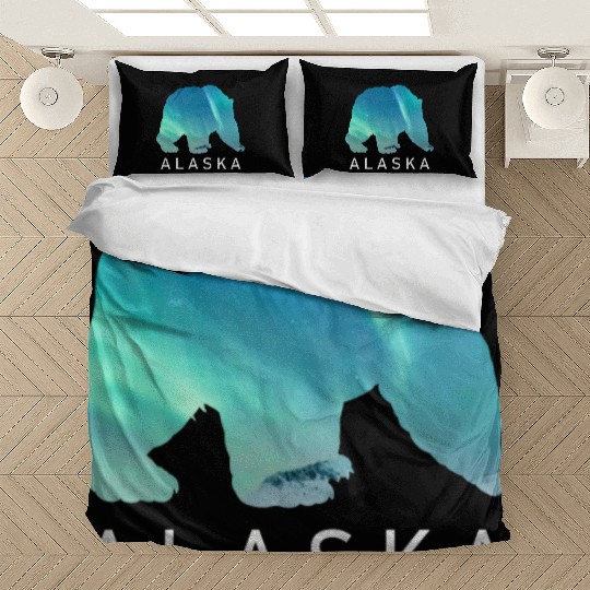 Alaska Gift USA Natur Bär Denali Grizzly Wald Bedding Sets