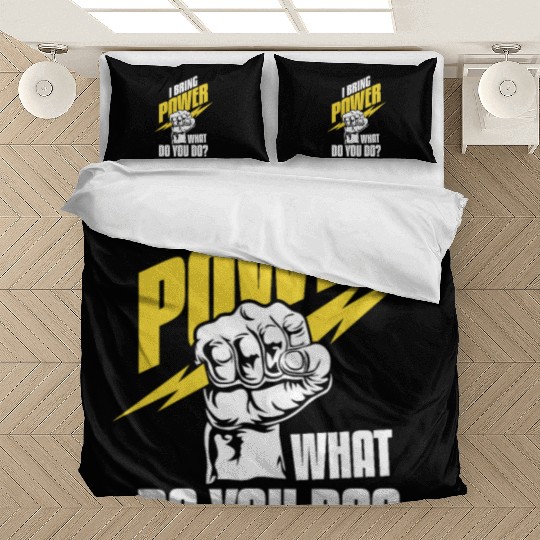 Electrician Electrical Engineer Lineman Bedding Sets