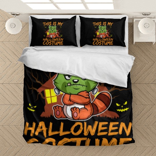 Scary Creepy Animal This Is My Halloween Costume Bedding Sets