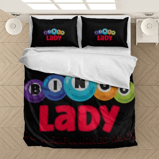 Bingo Card Game Grandma Bingo Player Bingo Cards Bedding Sets