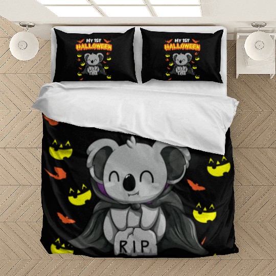 My First Halloween Scary Hallow's Eve Birthday Bedding Sets