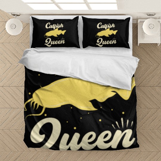 Wels Catfish Design For A Catfish Queen Bedding Sets
