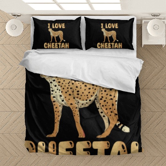 I Love Cheetah Bedding Sets