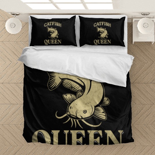 Wels Catfish Design For A Catfish Queen Bedding Sets